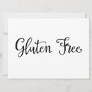 Search for gluten free signs Reception