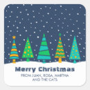 Search for fir tree stickers Christmas trees