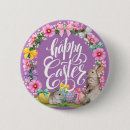 Search for happy easter badges Floral