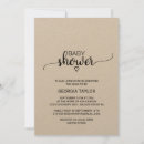 Search for kraft paper baby shower invitations Modern