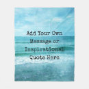 Search for motivational and inspirational blankets Quote