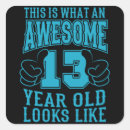 Search for 13 year old stickers Boy