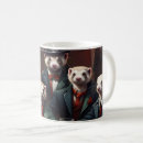 Search for funny ferret mugs Cartoon