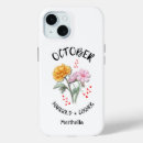 Search for october iphone cases Birth month flower