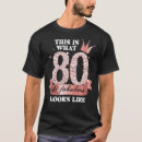 Search for 80 and fabulous tshirts Party