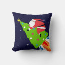 Search for funny christmas cushions Santa