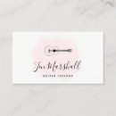 Search for guitarist business cards Modern