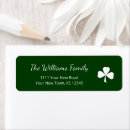 Search for irish return address labels Saint patrick's day