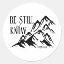 Search for psalm 46 stickers Be still and know