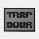 Search for trap door doormats Humour