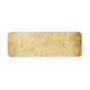 Search for parchment return address labels Aged