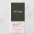 Search for 21st birthday save the dates Pink