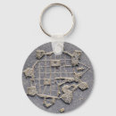 Search for ancient maps key rings History
