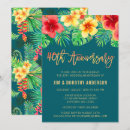 Search for hawaiian anniversary invitations Modern