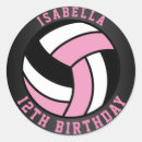 Search for beach volleyball stickers Birthday