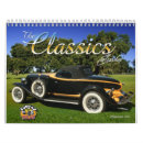 Search for vintage classic car calendars Retro