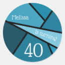 Search for turning 40 stickers Forty