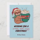 Search for sloth christmas cards Funny