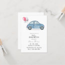 Search for car baby shower invitations Simple