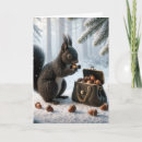 Search for black squirrel cards Winter
