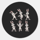 Search for rabbits dancing stickers Kids