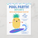 Search for surfer birthday invitations Kids