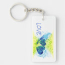 Search for double heart key rings Modern