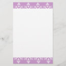 Search for lilac purple stationery paper Lavender