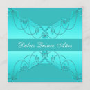 Search for teal blue quinceanera invitations Birthday