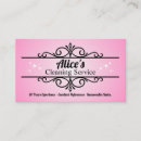 Search for cleaning lady business cards Janitorial