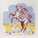 Search for vintage cowboy puzzles Retro
