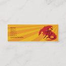 Search for new year business cards Dragon