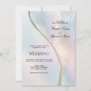 Search for iridescent wedding invitations Abstract