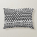 Search for black and white zigzag cushions Trendy