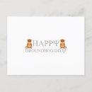 Search for groundhog day postcards February