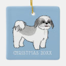 Search for shih tzu christmas tree decorations Shitzu