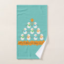 Search for happy new year bath towels Christmas tree