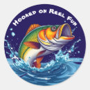 Search for kids fishing stickers Fisherman