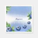 Search for blueberry napkins Blue baby shower