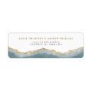 Search for agate return address labels Gold