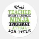 Search for mathematics lover stickers Algebra