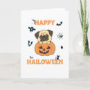 Search for dog halloween cards Pugs