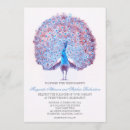 Search for peacock indian wedding invitations Vintage