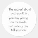 Search for getting old stickers Humourous