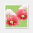 Search for poppy flower napkins Garden