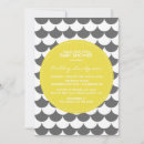 Search for yellow pattern invitations Modern