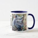 Search for african animals mugs Rhinoceros