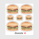 Search for grilled cheese stickers Hamburger
