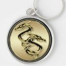 Search for gold dragon key rings Elegant
