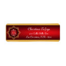 Search for hindu return address labels Red